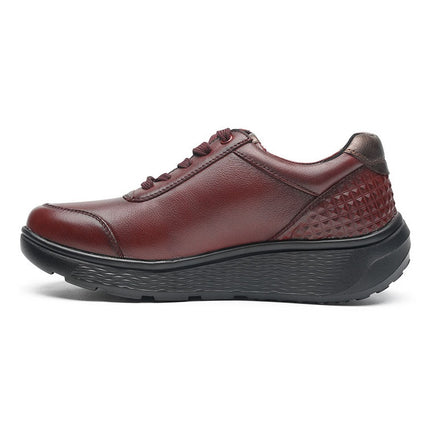 G Comfort S-2725R Burgundy Wide Fit Trainer