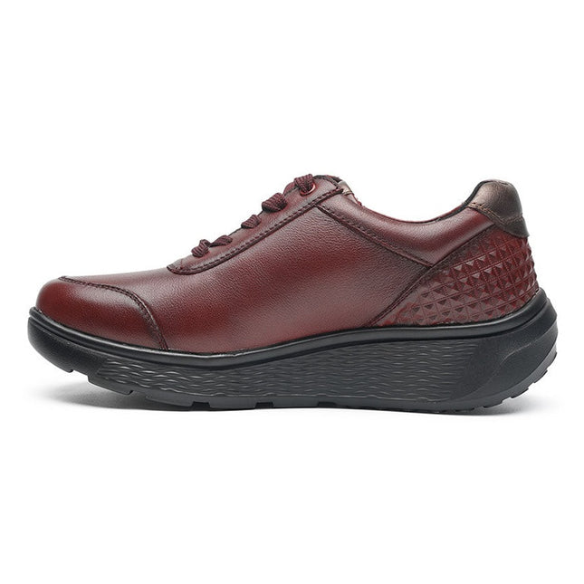 G Comfort S-2725R Burgundy Wide Fit Trainer