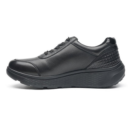 G Comfort S-2725S Black Wide Fit Trainer