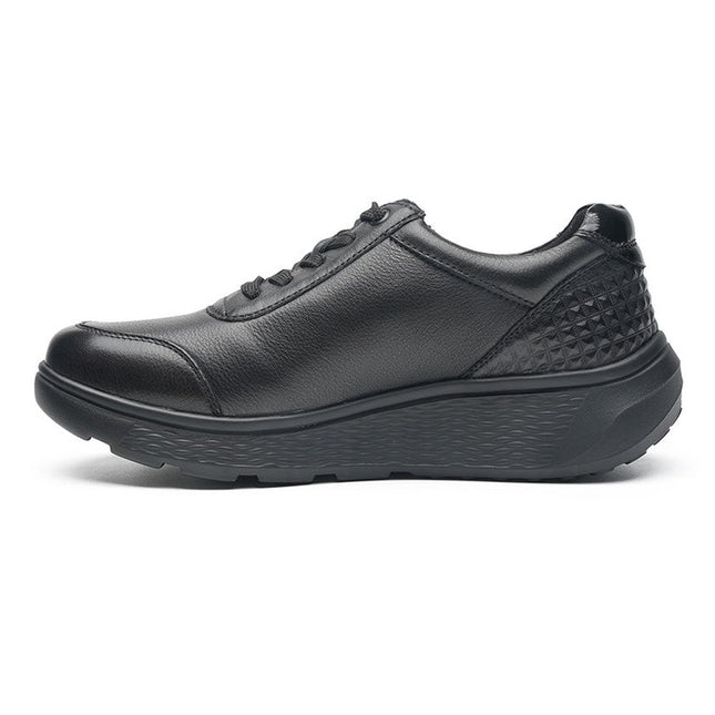 G Comfort S-2725S Black Wide Fit Trainer