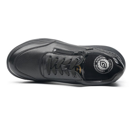 G Comfort S-2725S Black Wide Fit Trainer