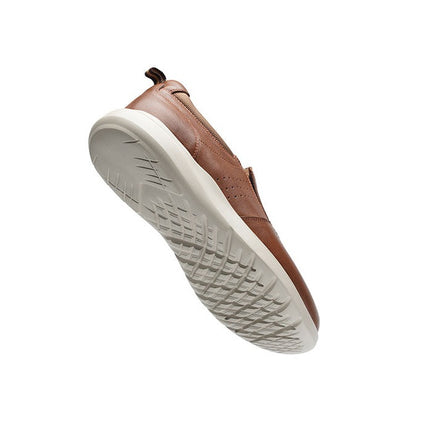 G Comfort S-8951C Cognac Tan Waterproof Mens Loafers