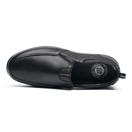 G Comfort S-8951S Black Waterproof Mens Loafers