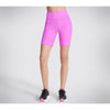 Skechers GoFlex Rib HW 8” Bike Shorts Pink