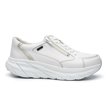 G Comfort SP-1562W WHITE SOFTNAPPA Ladies Trainers