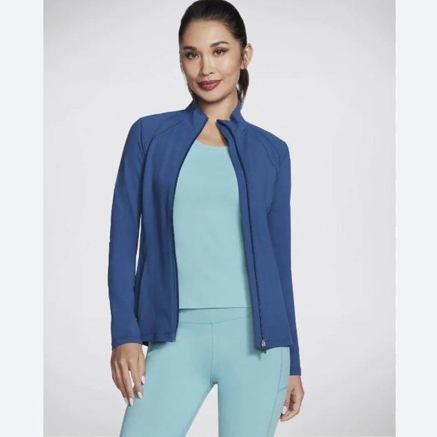 Skechers GoWalk Jacket Teal Navy