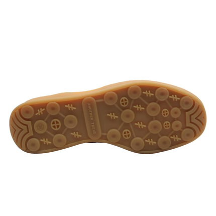 Another Trend White & Brown A032 T493  Multi 93 Ladies Comfort Trainers