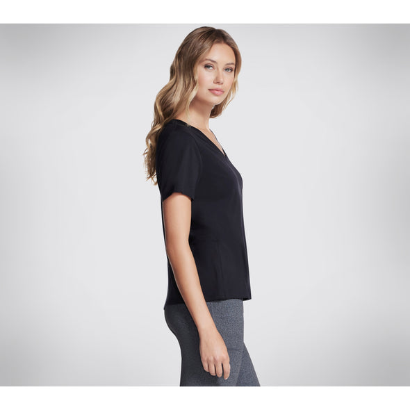 Skechers Pima V-Neck Tee Black