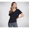 Skechers Pima V-Neck Tee Black