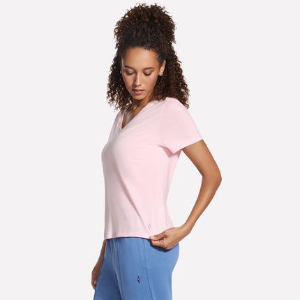 Skechers TP130 WTPK Ladies V-Neck T-Shirts