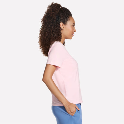 Skechers TP130 WTPK Ladies V-Neck T-Shirts
