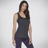 Skechers Go Dri Swift Tank Workout  Black Charcoal