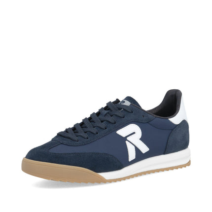 Rieker U4000-14 Blue Mens Trainers