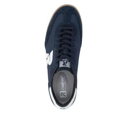 Rieker U4000-14 Blue Mens Trainers
