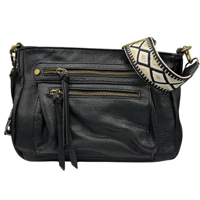 Concept Guitar Strap Black Ladies Handbags 26