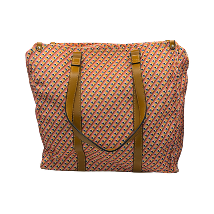 Concept Ladies Tan-Strap/Orange Shopper Handbags 26