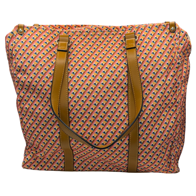 Concept Ladies Tan-Strap/Orange Shopper Handbags 26