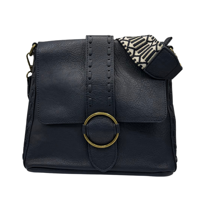 Concept Guitar Strap Vegan Navy Ladies Handbags 26