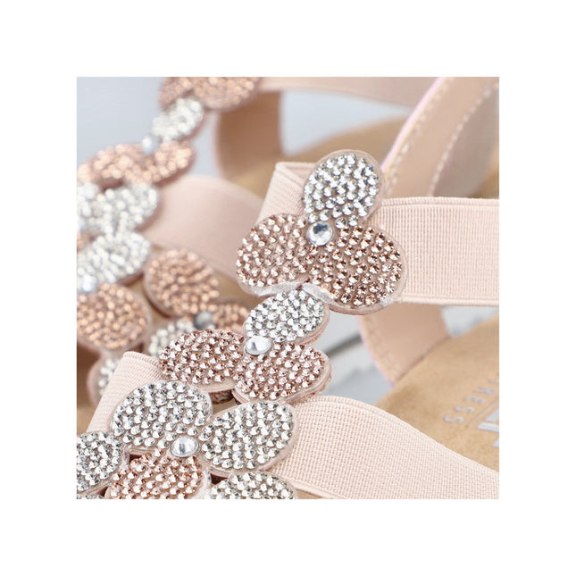 Rieker V0613-90 Pink Ladies Sandals