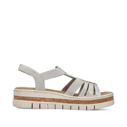 Rieker V4918-90 Silver