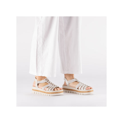 Rieker V4918-90 Silver