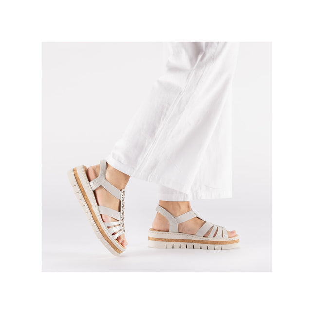 Rieker V4918-90 Silver