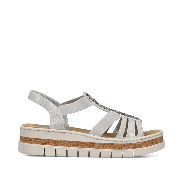 Rieker V4918-90 Silver