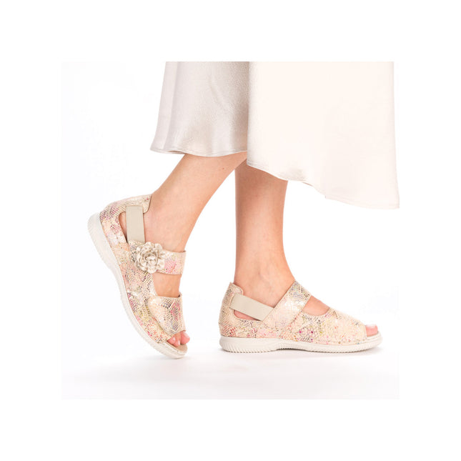 Rieker V7472-90 Beige Multi