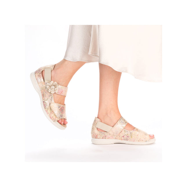 Rieker V7472-90 Beige Multi