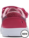 Clarks Ath Horn Toddler Pink Combi - Wide Fit