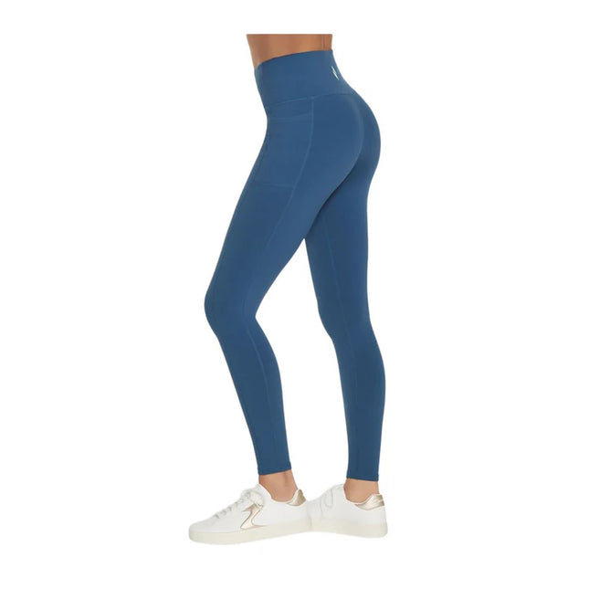 Skechers GoFlex Rib FL HW Leggings Teal Navy