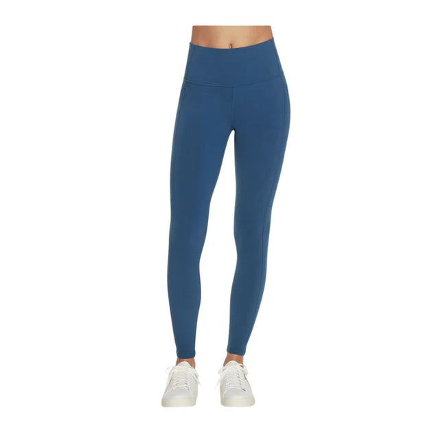 Skechers GoFlex Rib FL HW Leggings Teal Navy