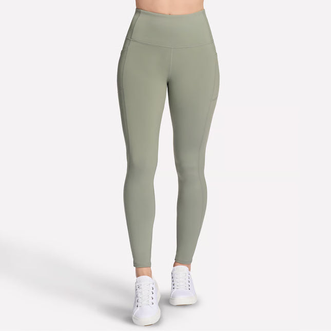 Skechers W03LG30B GoWalk High-Waisted Legging Olive Green Leggings