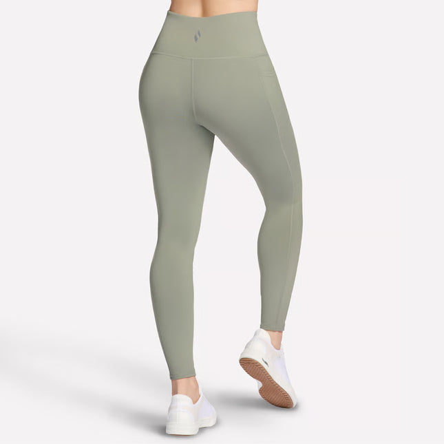 Skechers W03LG30B GoWalk High-Waisted Legging Olive Green Leggings