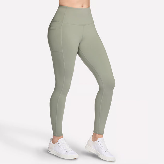 Skechers W03LG30B GoWalk High-Waisted Legging Olive Green Leggings