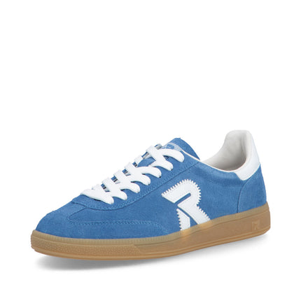 Rieker W2200-12 Blue Ladies Trainers