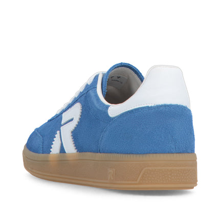 Rieker W2200-12 Blue Ladies Trainers