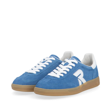 Rieker W2200-12 Blue Ladies Trainers