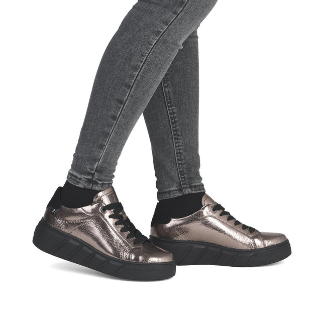 Rieker W2601-91 Metallic