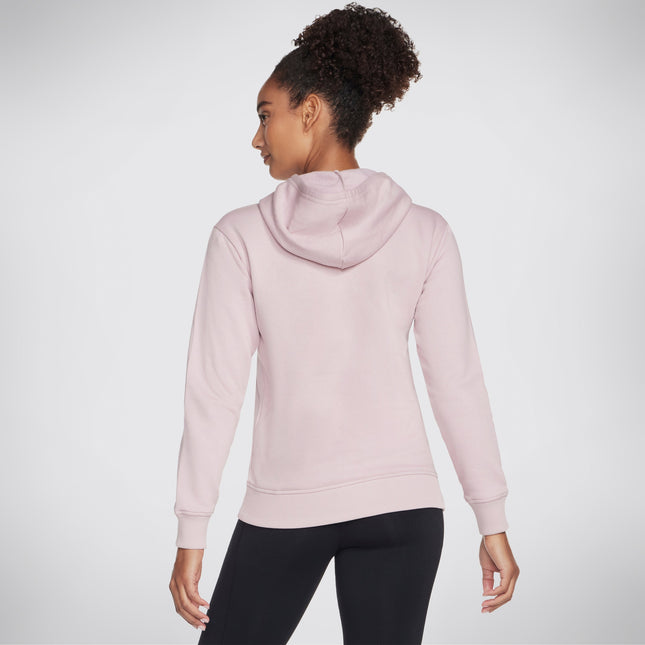 Skechers Signature Po Hoodie Pink