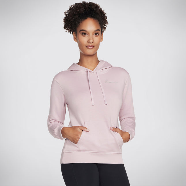 Skechers Signature Po Hoodie Pink