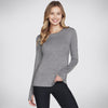 Skechers Go Dri Swift Long Sleeve Charcoal