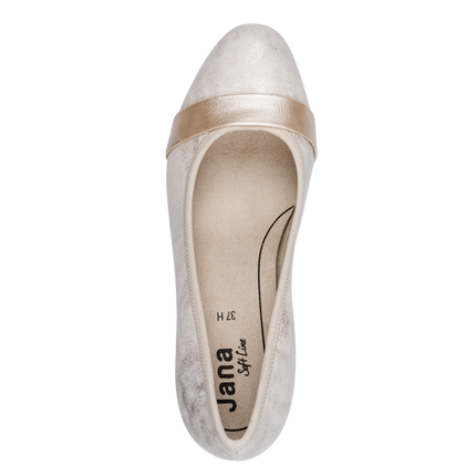 Jana 8-22467-42 499 BEIGE/GOLD