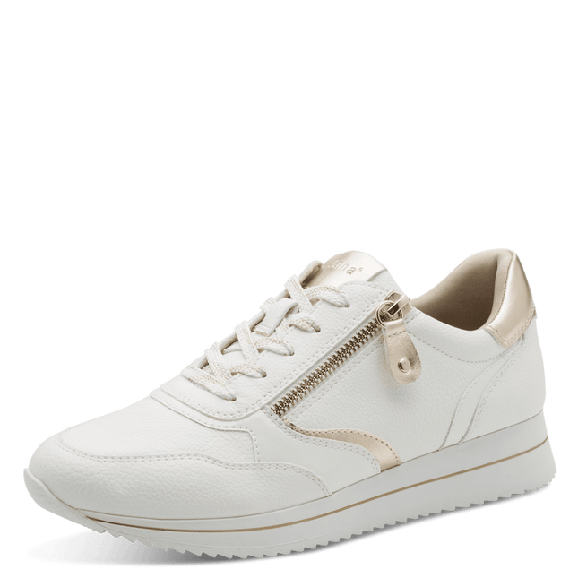 Jana 8-23774-43 196 WHITE/GOLD