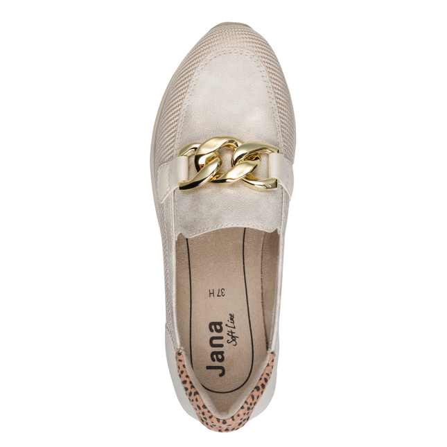 Jana 8-24766-42 499 BEIGE/GOLD