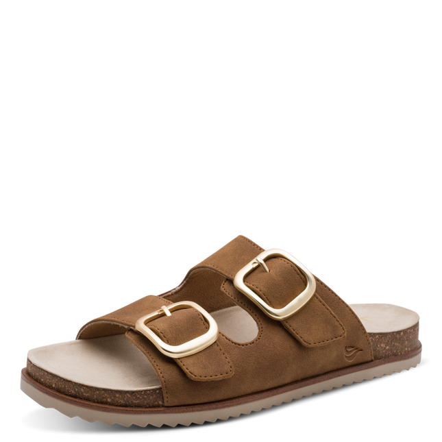 Jana 8-27461-46 305 COGNAC Ladies Slides Sandals