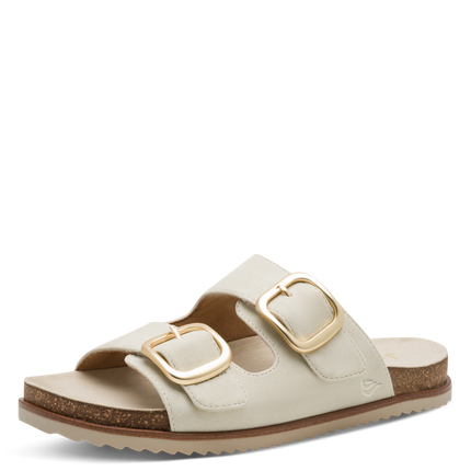 Jana 8-27461-46 400 BEIGE Ladies Slides Sandals