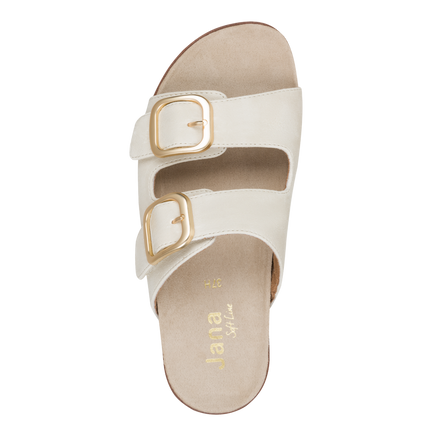 Jana 8-27461-46 400 BEIGE Ladies Slides Sandals
