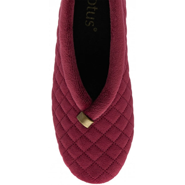 Lotus Eadie Bordo Ladies Slippers