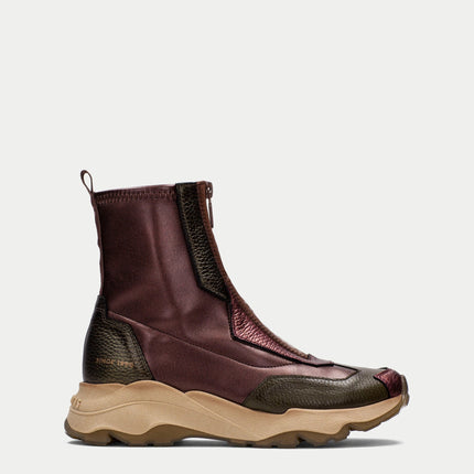 Hispanitas CHI254321 Nepal Womens Zip Boot Wine Leather